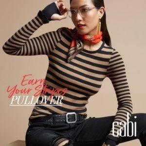 CAbi #3480 Earn your stripes pullover